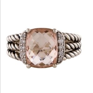 DAVID YURMAN
Morganite & Diamond Wheaton Petite Cocktail Ring
